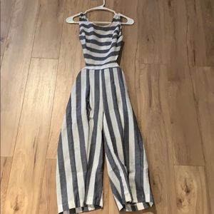 Wide leg jumpsuit